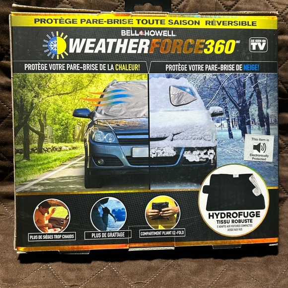 NWT-Bell + Howell WeatherForce360 Windshield Guard - Picture 3 of 4